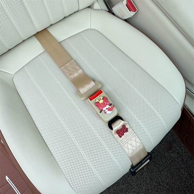 Car seat belt: Co-Pilot Horse Baby Driving and Riding - three-point-anti-strangle-safety-belt-beige-chenlong