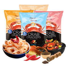 Indonesian imported Southeast Asia specialty snack, Ojale Crab Flakes, overseas best-selling food wholesale 30g