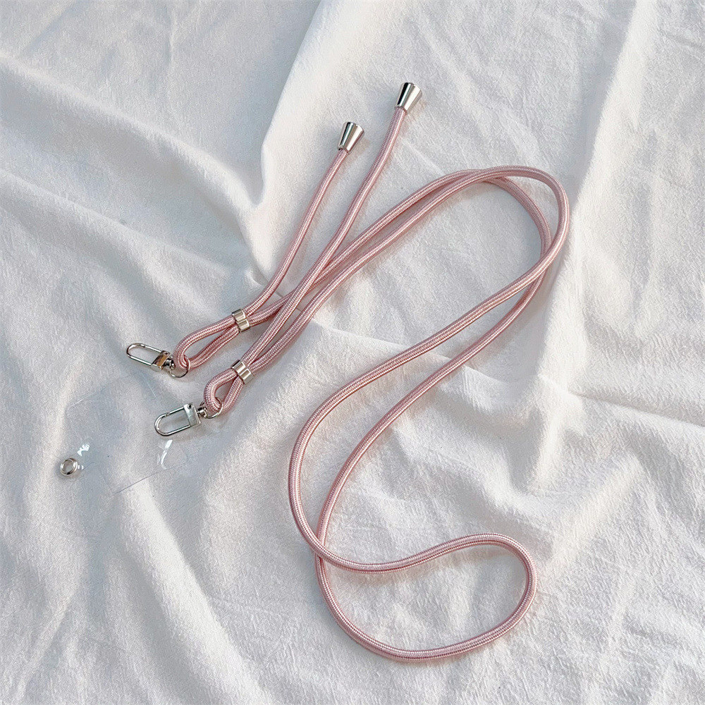 Anti-Perdida Anti-caída crossbody tarjeta trasera caja del teléfono cordón colgante joyería Honda para Apple 15 caja del teléfono