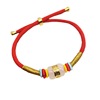 Red rope bracelet, chain, pendant, one bead bracelet, wholesale