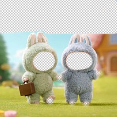 スポット卸売バブルマトラブぬいぐるみハートビートブラインドボックスビニールフェイストレンディなおもちゃフィギュア祖国バージョン