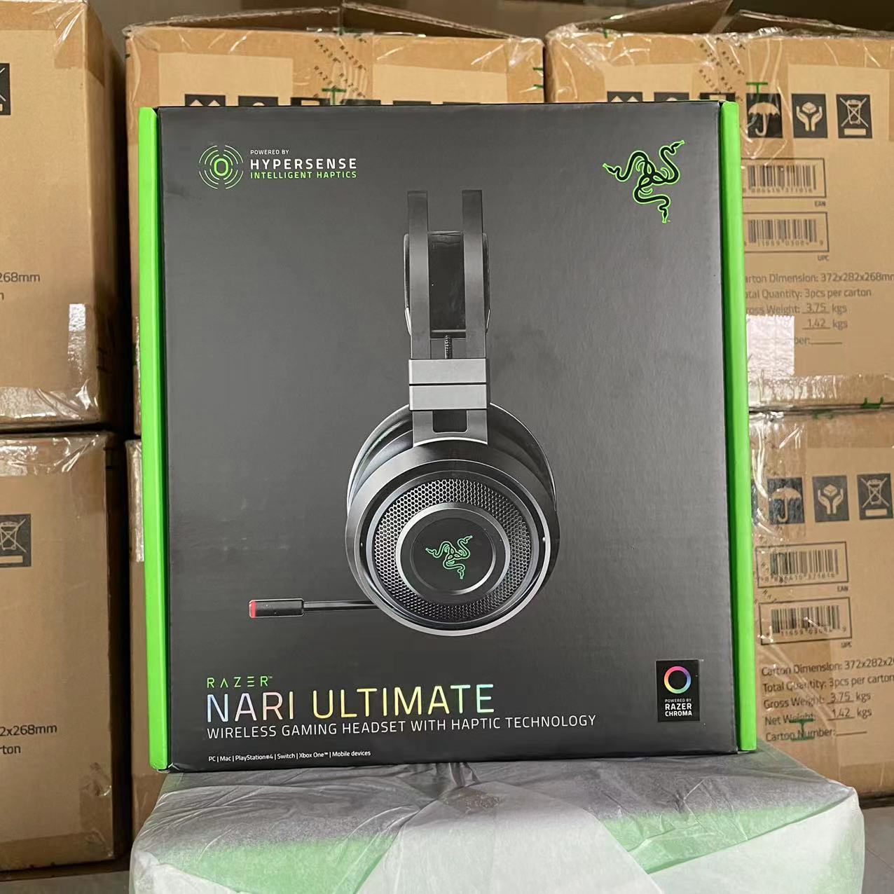 Nari ULTIMATE Shadows Shari Wireless Gaming Headset Headset Esports Headset Vibration RGB Magic Light