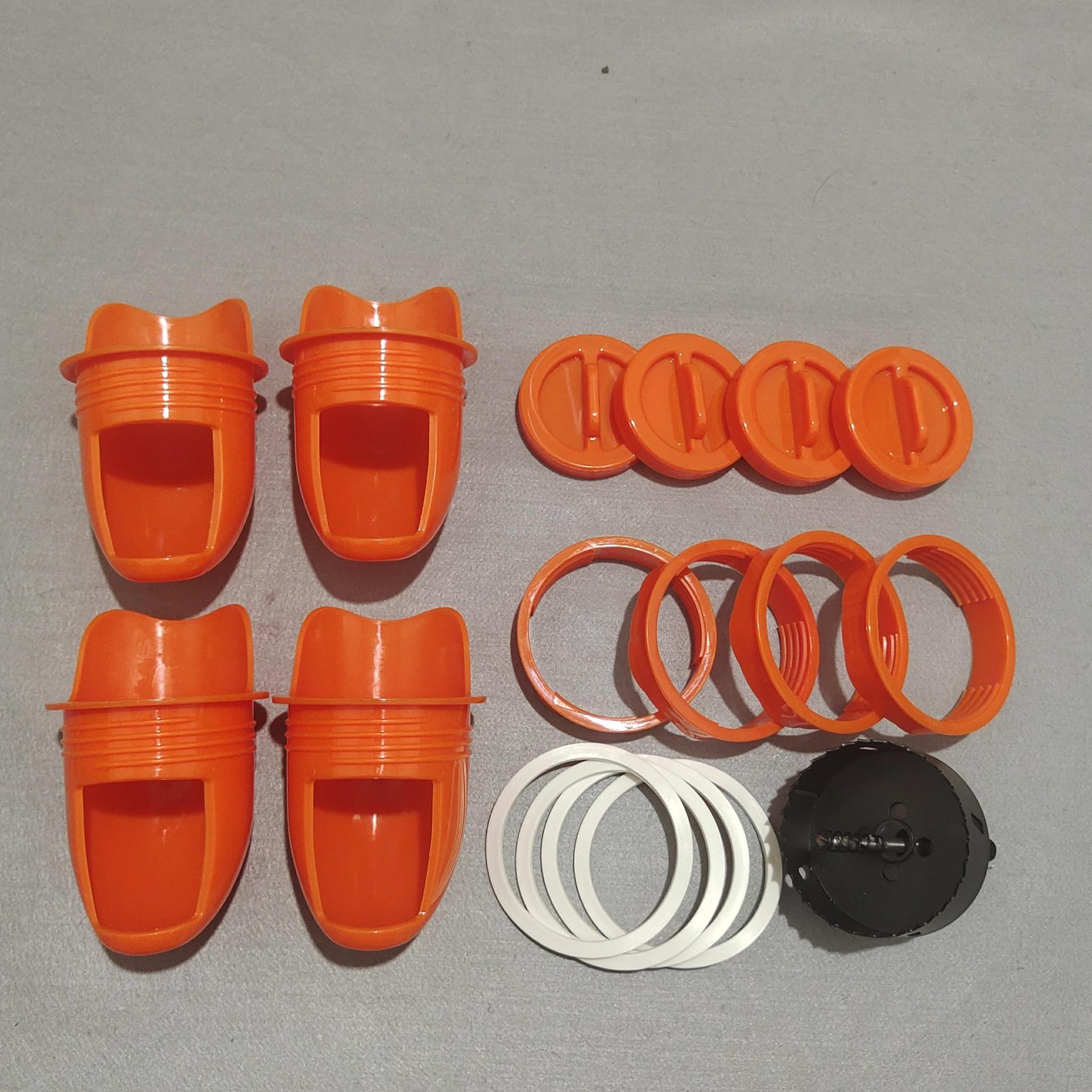 오렌지 4 + 1 (흰색 앞치마 + 블랙홀 오프너)