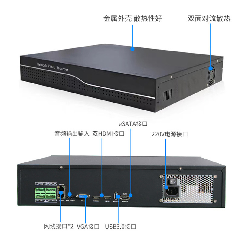 Seetong NVR 36-channel 4-disk / 64-channel 8-disk