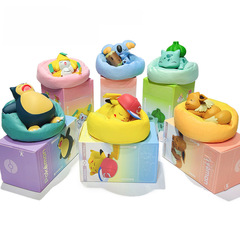 Officially Licensed Pokémon Figure Blind Box Sleepy Decoration Pikachu Kabuto Dragonite