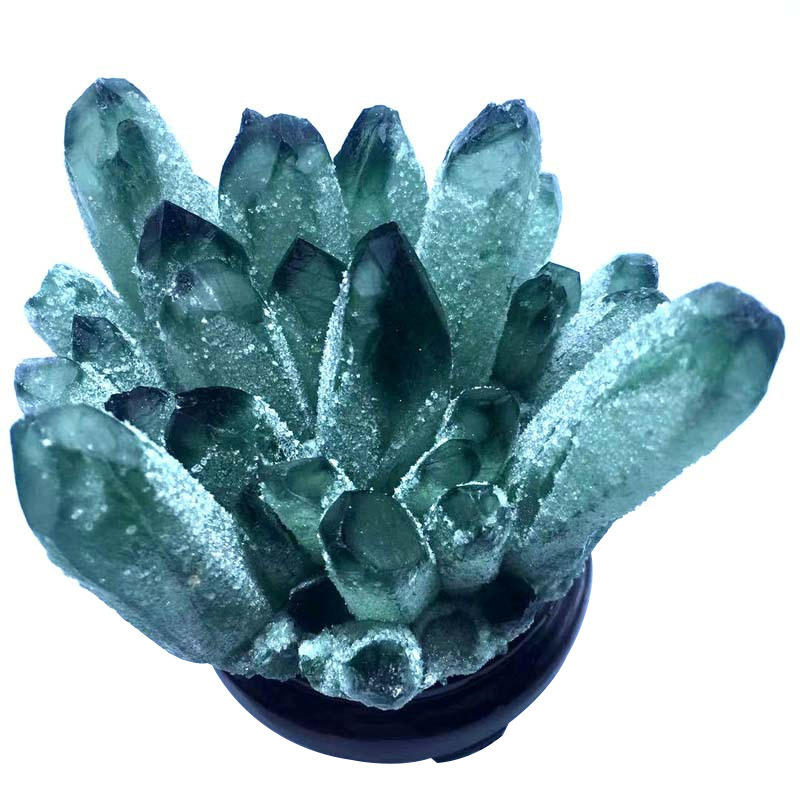 卸売り水晶置物白緑水晶クラスタ水晶原石鉱石標本家庭装飾工芸品プレゼント置物|undefined