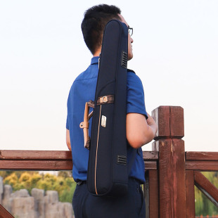 Summer black tube bag Oxford cloth bag detachable one-piece bag clarinet musical instrument bag backpack bag black tube bag one-piece delivery