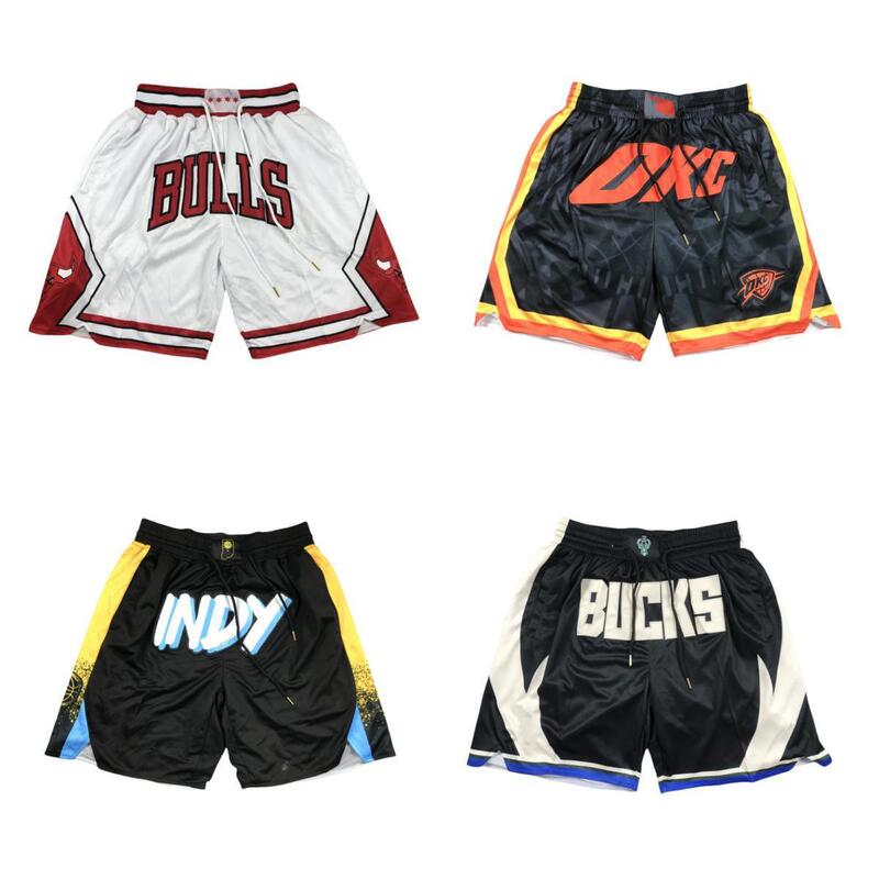 24 new basketball pants Mavericks Bulls Bucks Spurs Hornets a variety of pants foreign trade wholesale
