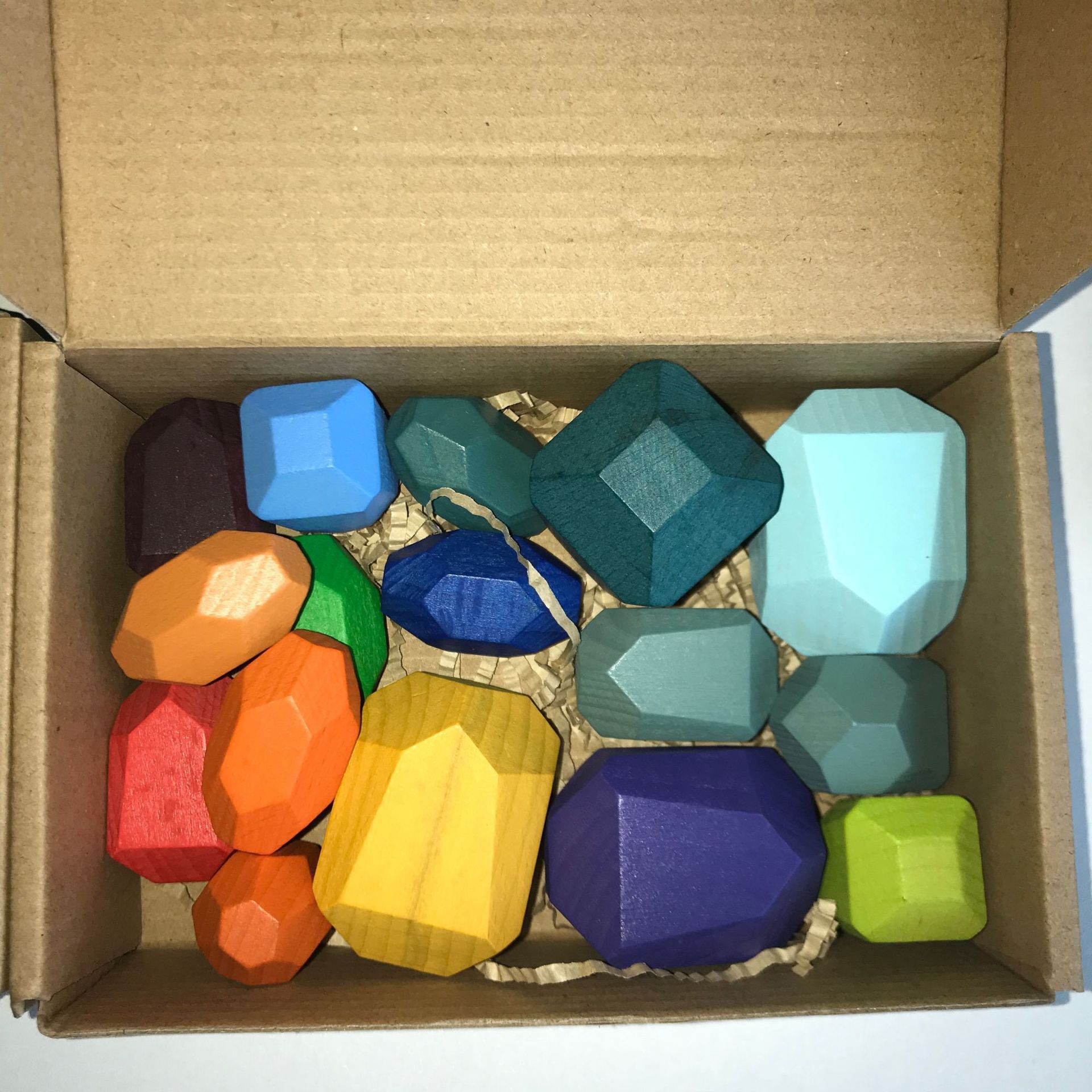 Weiweihu Juego de piedra apilada de color de madera Venta caliente transfronteriza de bloques de construcción de Jenga Juguetes educativos de entrenamiento de integración sensorial para niños