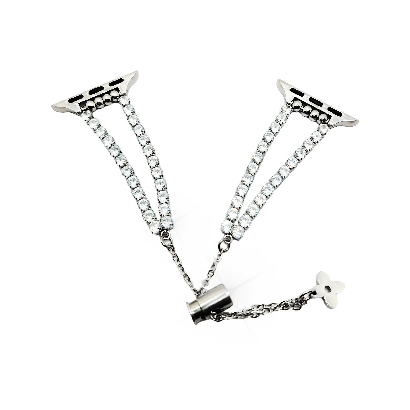 Применимо к ремешку Apple Watch 3/4/5/6/7/8/9SE разъем поколения Цирконовые цепи условия легкости и экстравагантности