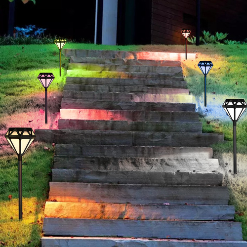 Private model outdoor LED solar column lamp lawn lamp IP67 waterproof villa courtyard gate pillar landscape lamp