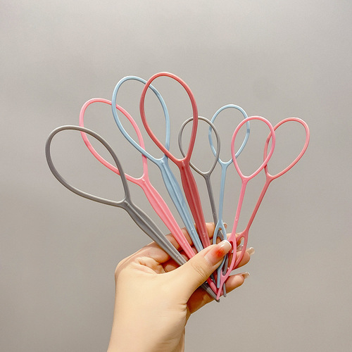 Children's hair braiding tool, hair styling artifact, hair pulling pin, girls' braided hair, hair piercing, hair tying set