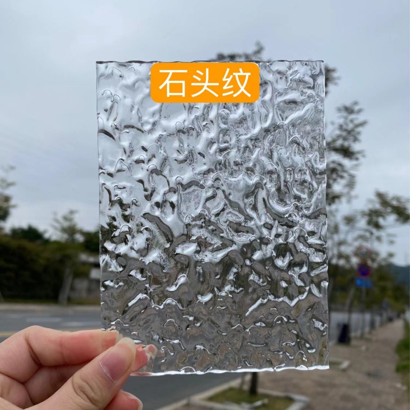 长虹亚克力条纹板水波纹隔断塑料板屏风有机玻璃板柜门防尘透零切