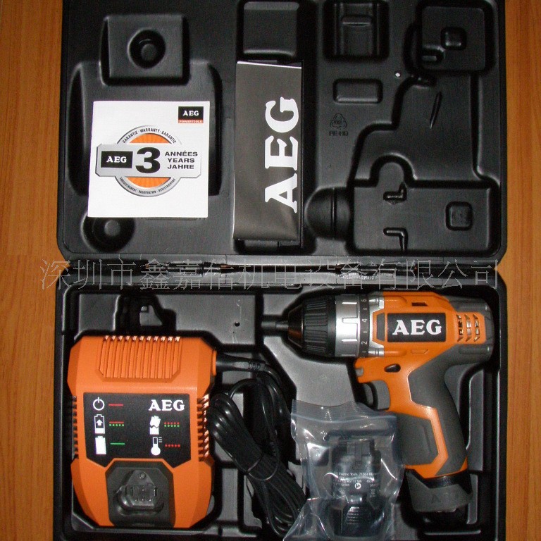 现货批发零售德国AEG充电锂电起子电钻BS12C2 LI