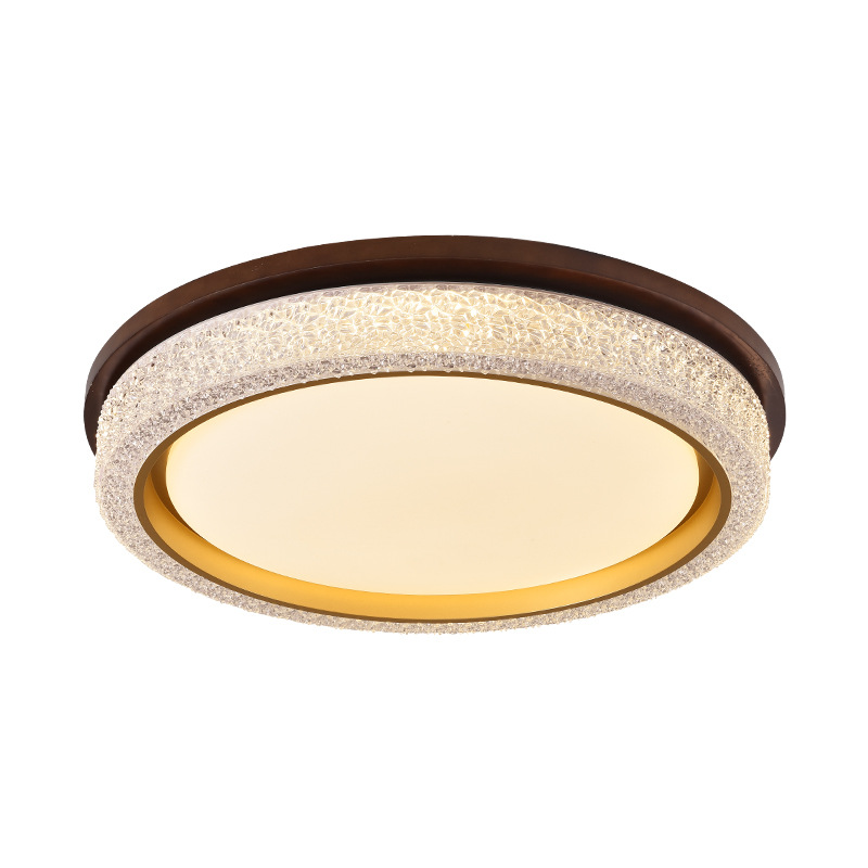 Luz de techo del dormitorio lujoso cristal de atmósfera moderna lámpara de habitación minimalista 2026 nueva lámpara de dormitorio principal lámpara de sala de estar 357L