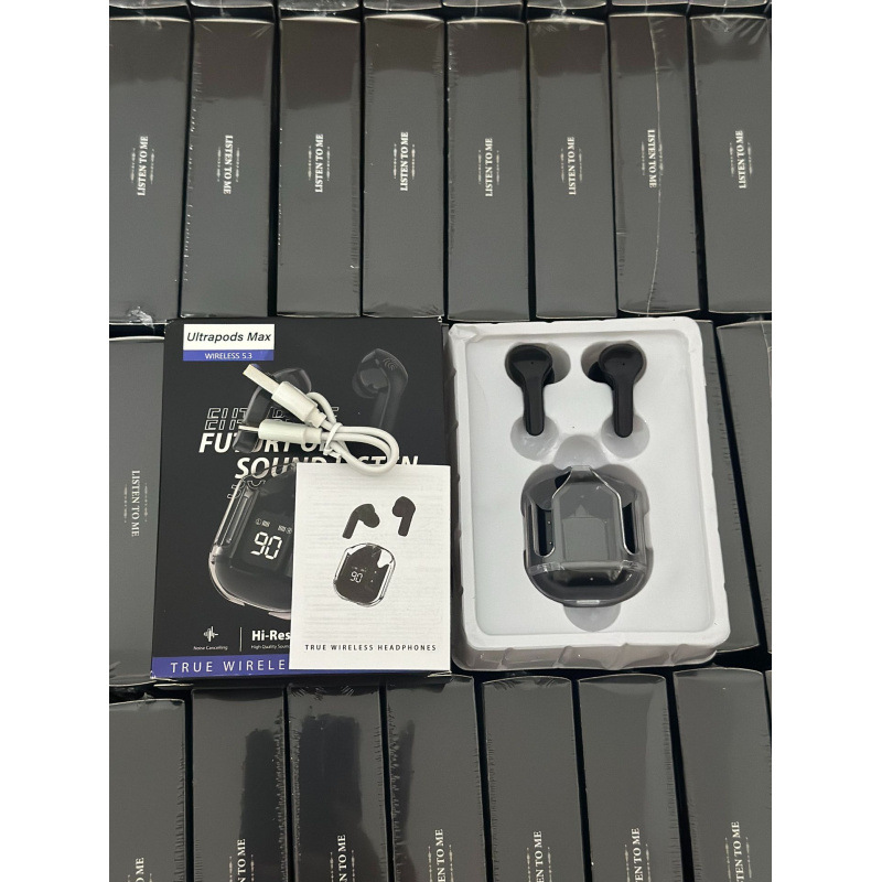 TK cargo transparente segunda generación Air39 auriculares Bluetooth transparente generación Air31 cristal pantalla digital cápsula inalámbrica