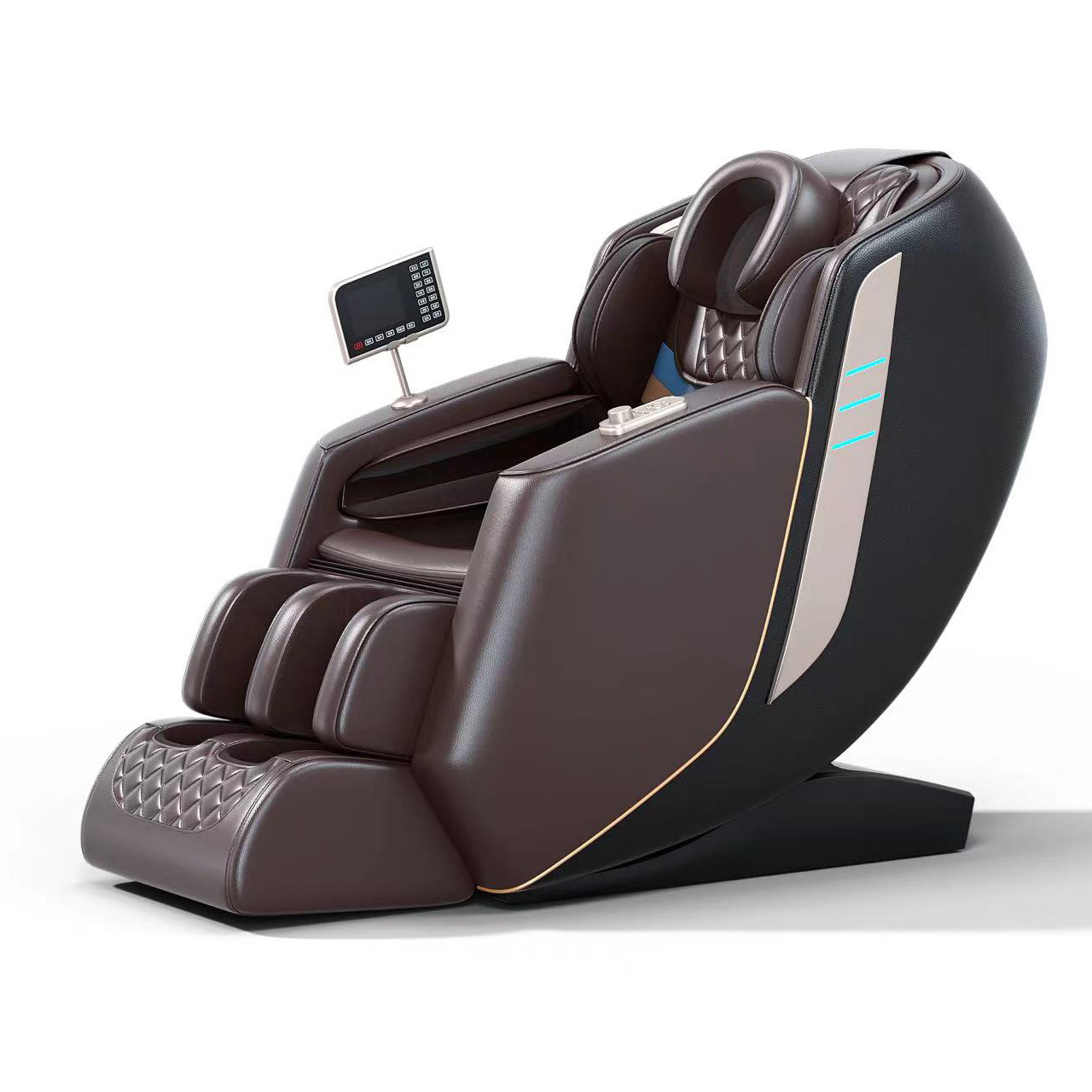 Silla de masaje doméstica comercial de todo el cuerpo cápsula cero gravedad MassagechairOEM personalizado fisioterapia masaje 4D