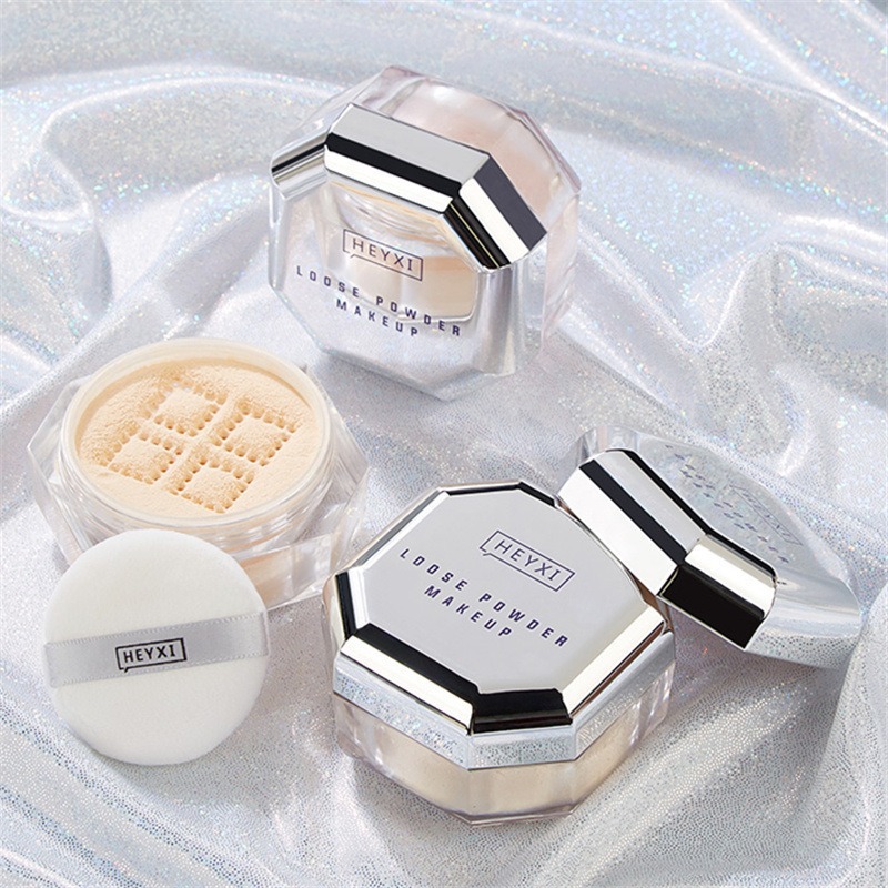 Heyxi Han Yuanxi Rihanna's Same Makeup Setting Powder Honey Powder Loose Powder Oil Control Long-Lasting Waterproof and Sweat-Proof Makeup Wholesale
