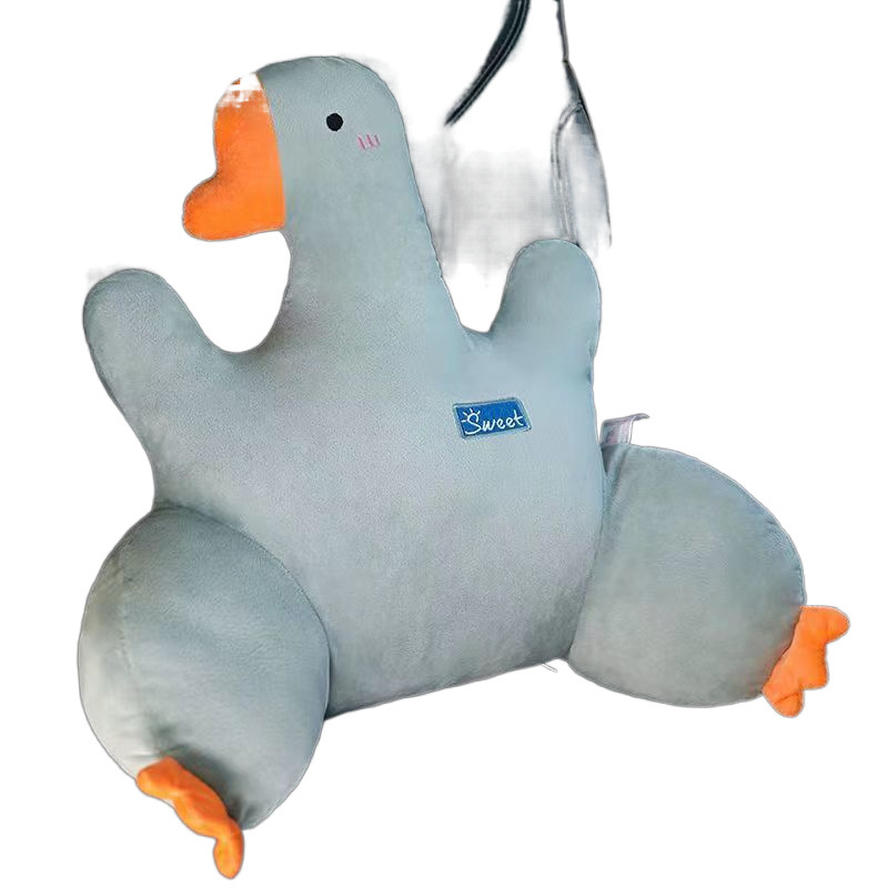 큰 구스 사무실 허리 쿠션 허리 보호 자동차 시트 쿠션 등받이 기숙사 소파 의자 베개 허리 베개