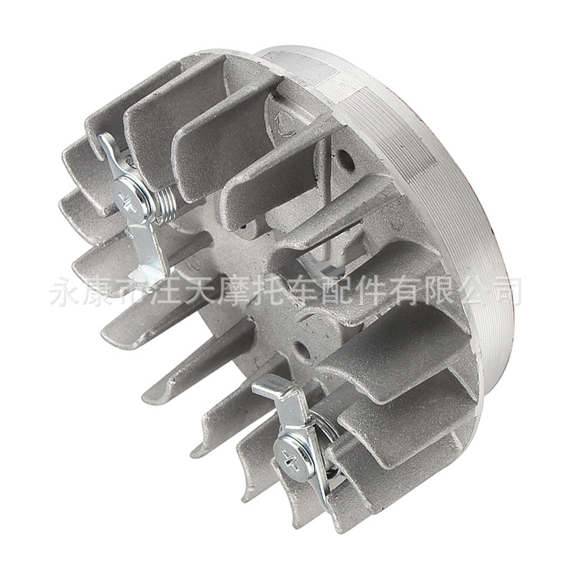 49CC mini motorcycle accessories small sports car Xiaolia small off-road 2-stroke engine fan blade heat sink flywheel
