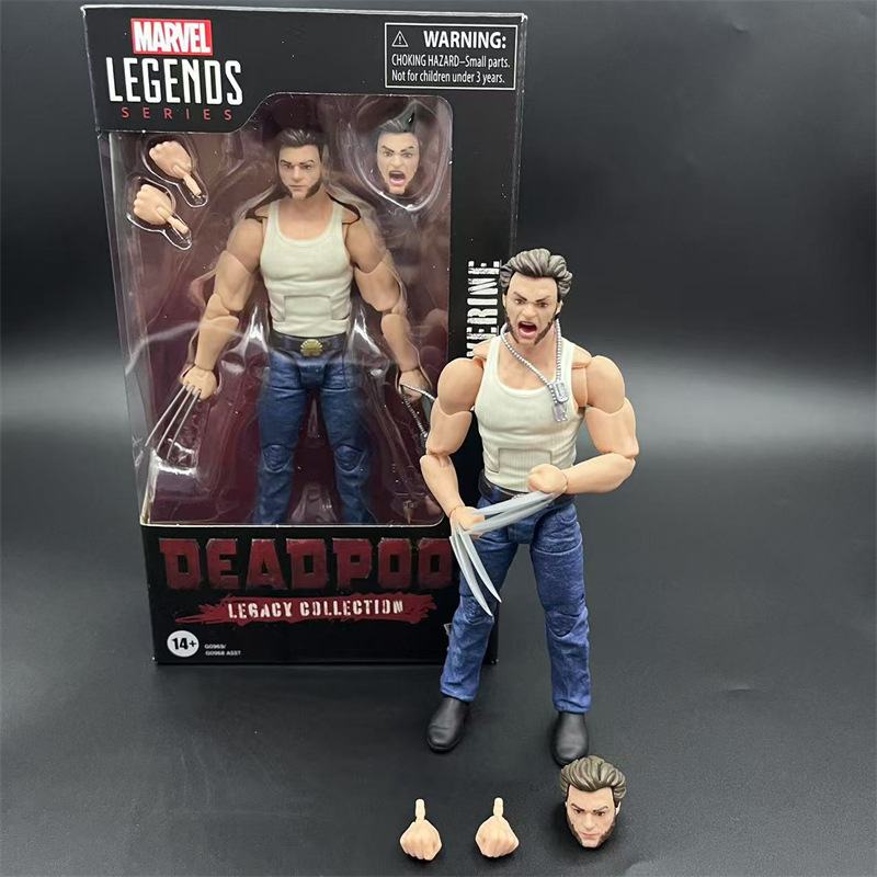 Marvel Legends Vest Wolverine Unicorn Deadpool Uncle Wolf Logan X-Men 6inch Action Figure Toy Marvel Legends Vest Wolverine Unicorn Deadpool Uncle Wolf Logan X-Men 6inch Action Figure Toy