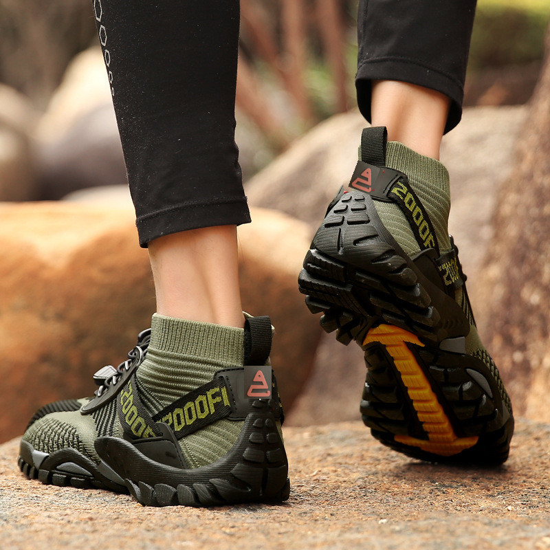 Zapatos transfronterizos de hombre de tamaño grande verano nuevos zapatos de malla transpirables al aire libre zapatos de hombre zapatos de deporte casuales transpirables