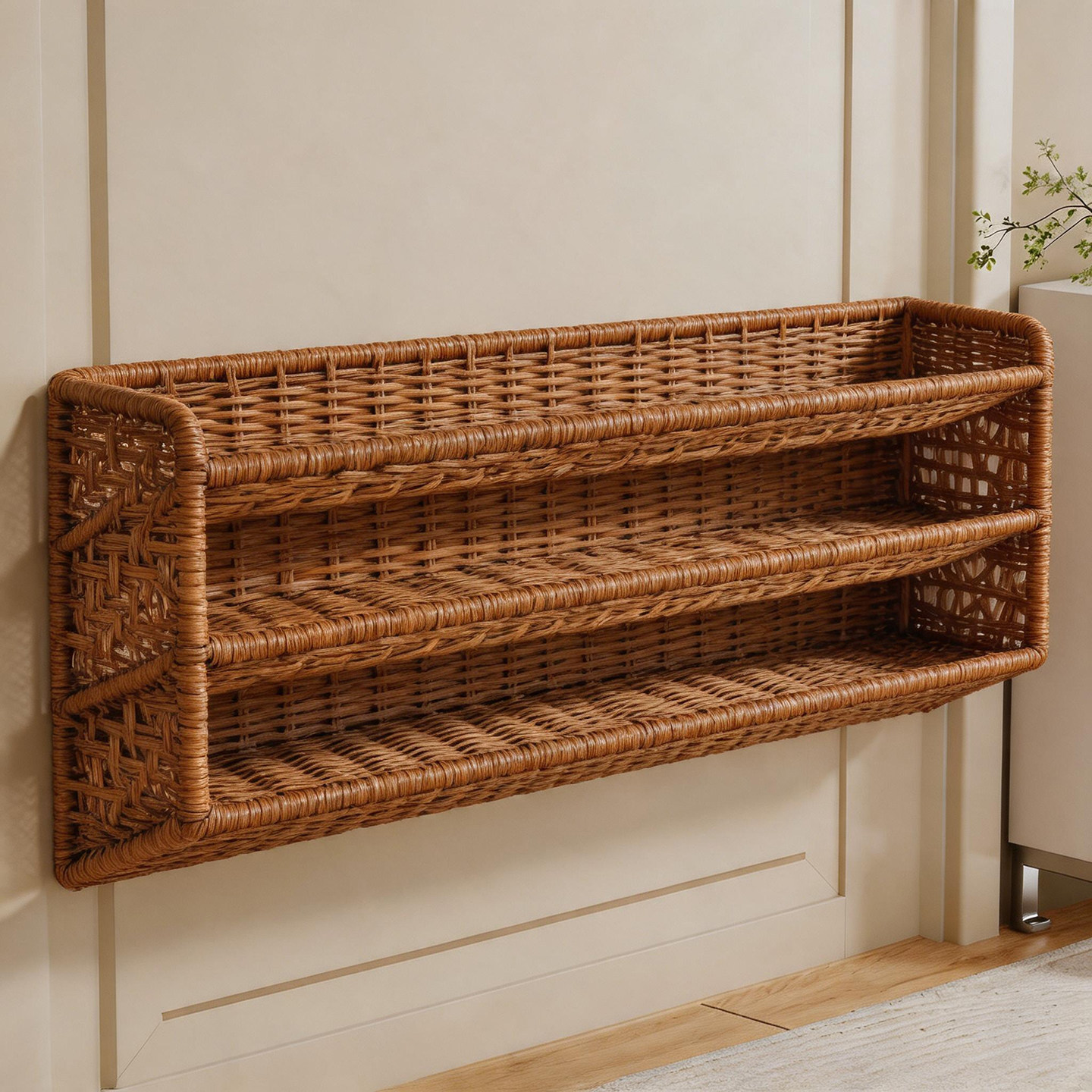 Shoe rack home wall-mounted shoe storage artifact living room…