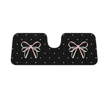 Avtomobil döşəmə paspasları – clean foot mat - peach-green-double-silk-entire-rear-row-silk-loop-50135cm