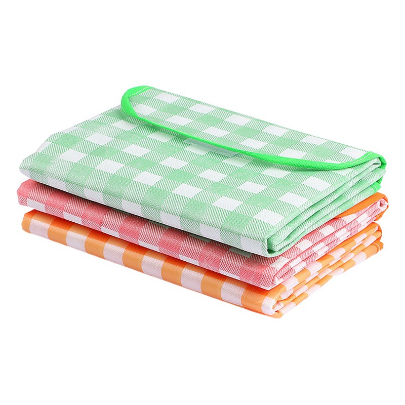 Esterilla de picnic, esterilla impermeable, esterilla portátil gruesa para picnic al aire libre, cojín impermeable para excursiones de primavera, esterilla plegable para césped