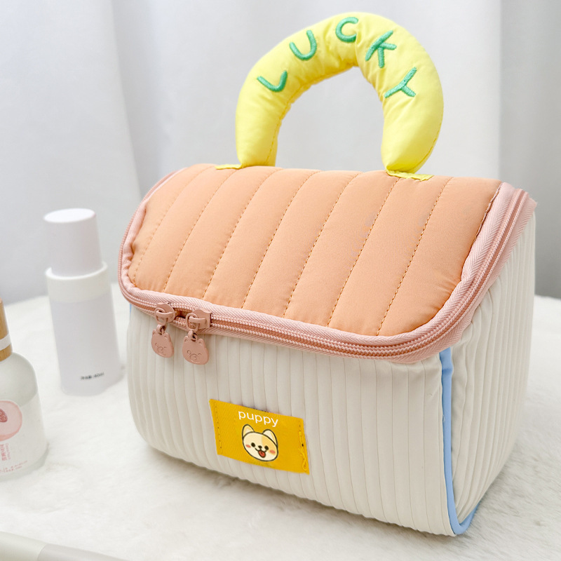 かわいいコテージのお土産大容量収納袋高価値小さな家の化粧品袋ポータブルギフトバッグ|undefined