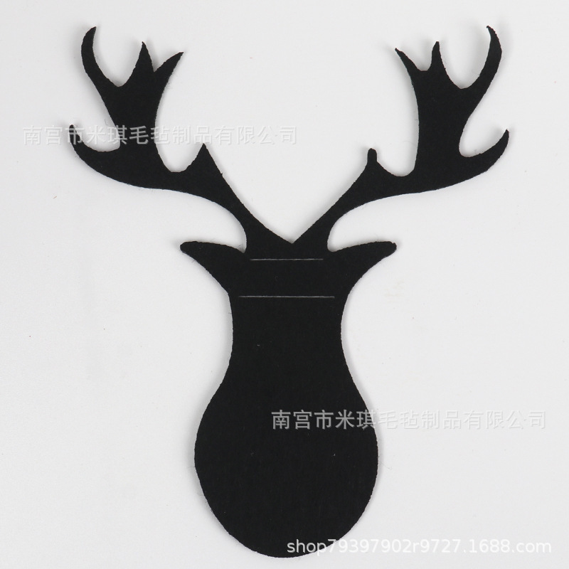 クロスボーダーフェルトナイフフォーク食器セットクリスマス食器棚フェルトクリスマスツリー食器袋祝日用品|undefined
