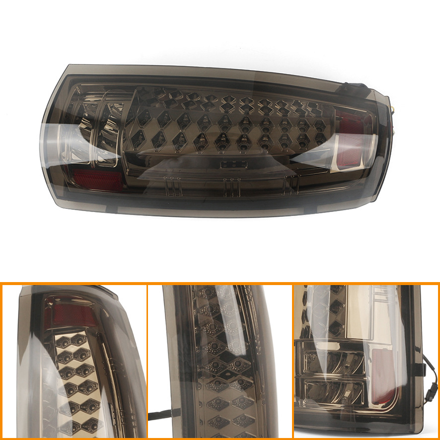 Aplicable a Chevrolet 1988 - 98 SILVERAD0 Solod modificado luz trasera luz de freno LED luz de marcha atrás