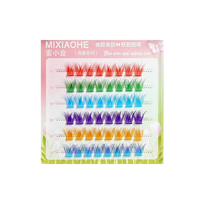 蜜小盒 Caramel complex false eyelashes, comics