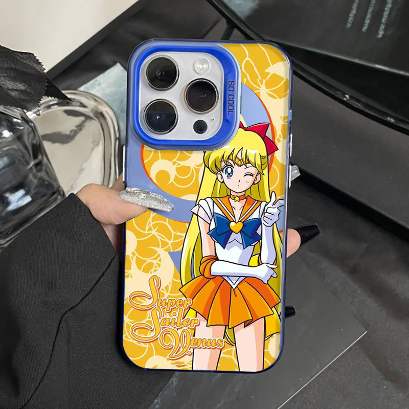 美少女战士适用于苹果15欧美17promax手机壳iphone16卡通14少女13|undefined