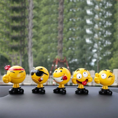 facial expression bag cute cartoon, Car ornaments - come-on-be-cool-flirt-make-a-face-awesome-600g