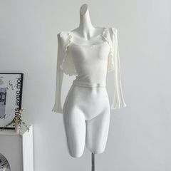 女性用薄手の耳付き日焼け止めカーディガン、万能アウターカバーアップ、夏用ショール、アイスシルクセーター、小さなチョッキトップ