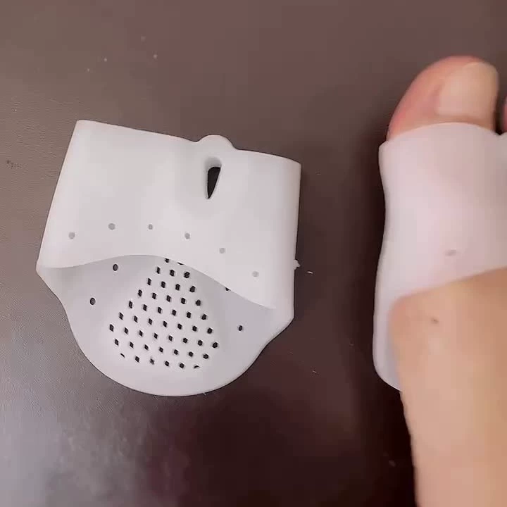 Новый силиконовый разделитель для большого пальца стопы 2024 года, подушечка для передней части стопы