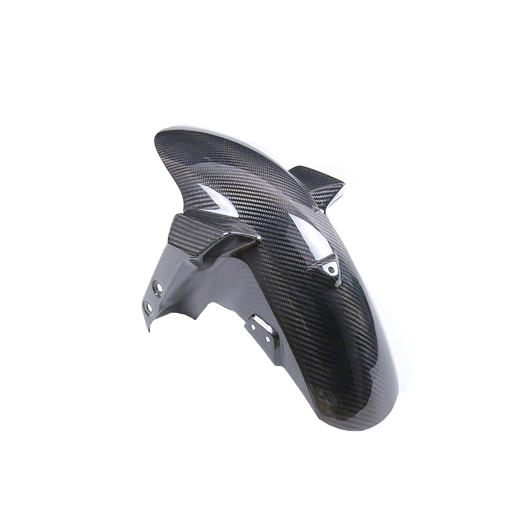 Suitable for YAMAHA Yamaha MT09 FZ09 motorcycle modified carbon fiber front fender soil removal plate shell