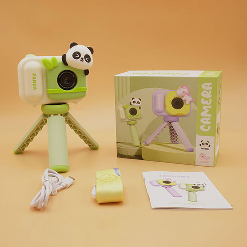 Factory Direct Sales Baby and Children's Toys with Stand Hd Mini Dual Camera Video Digital Camera Gift Gift