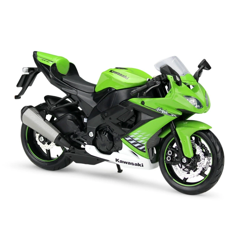 Mikchi Tu 1:12 Kawasaki Ninja ZX10R дорожный мотоциклетный моделирование