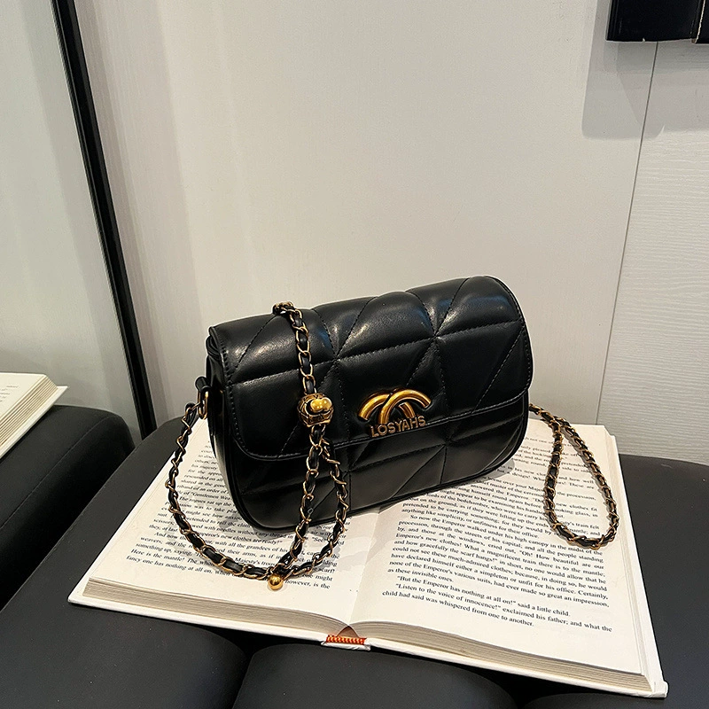 Универсальная маленькая качественная сумка через плечо, в стиле Chanel