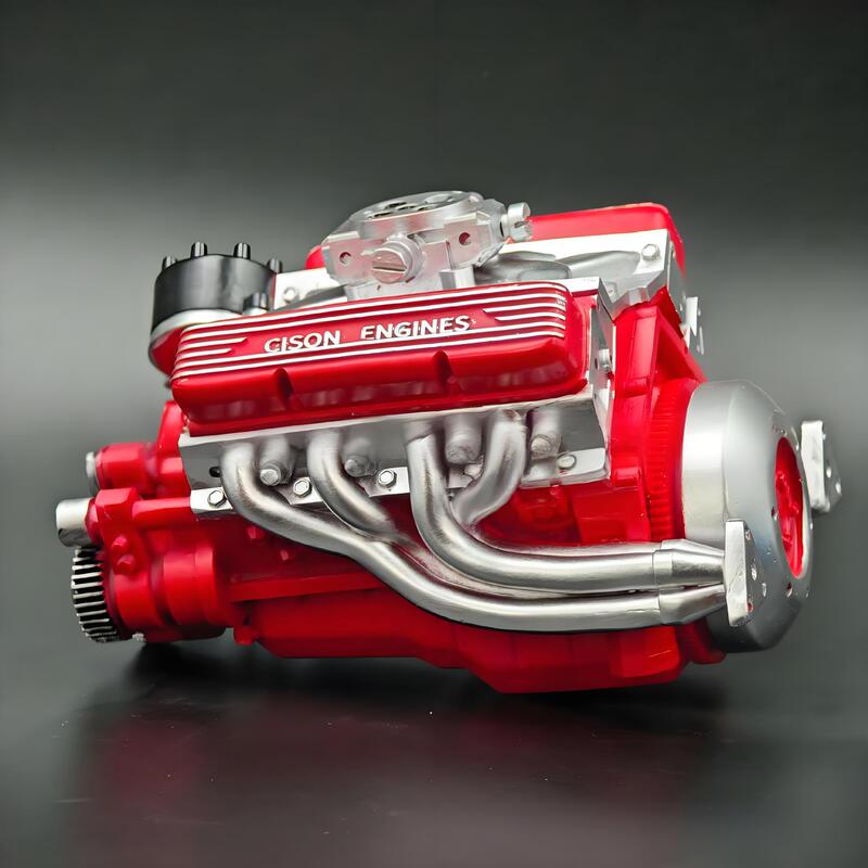 GF 国境を越えた新しいエンジン V8 エンジン装飾品キット樹脂工芸品装飾品ガソリンオーバーヘッドバルブ振り子|undefined