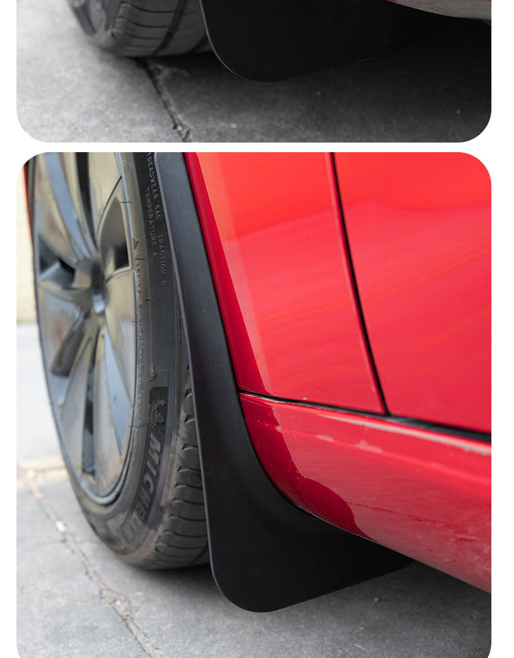 Suitable for Tesla's New Version of Fender Tpe Hidden Original Model 3 New Version of Fender Anti-Splash