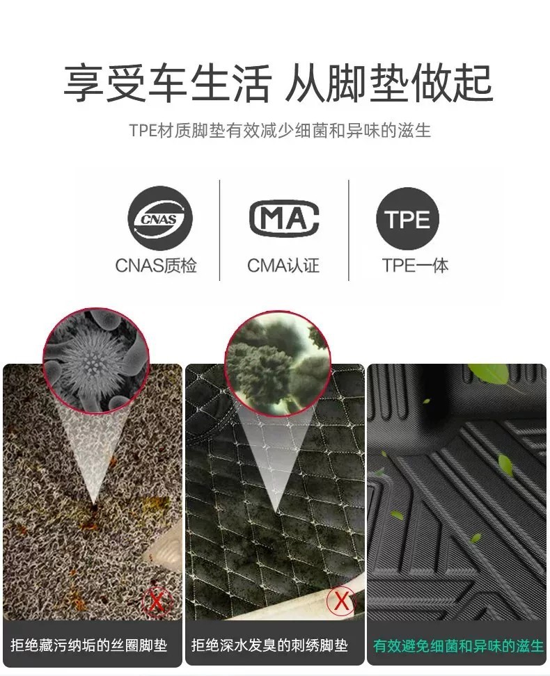 Suitable for 25-26 Avatr 07 Right-Hand Drive Avatr Car Floor Mats Tpe Environmentally Friendly Odorless Waterproof Trunk Mat