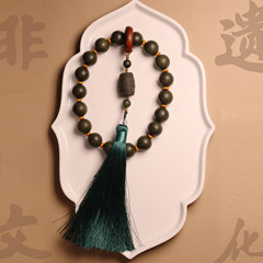 合香珠佛珠手串古法工單圈流蘇手持車掛國潮文玩念珠持久香薰批發