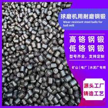 铸造钢锻 金矿银矿煤矿球磨机专用高中低铬钢锻