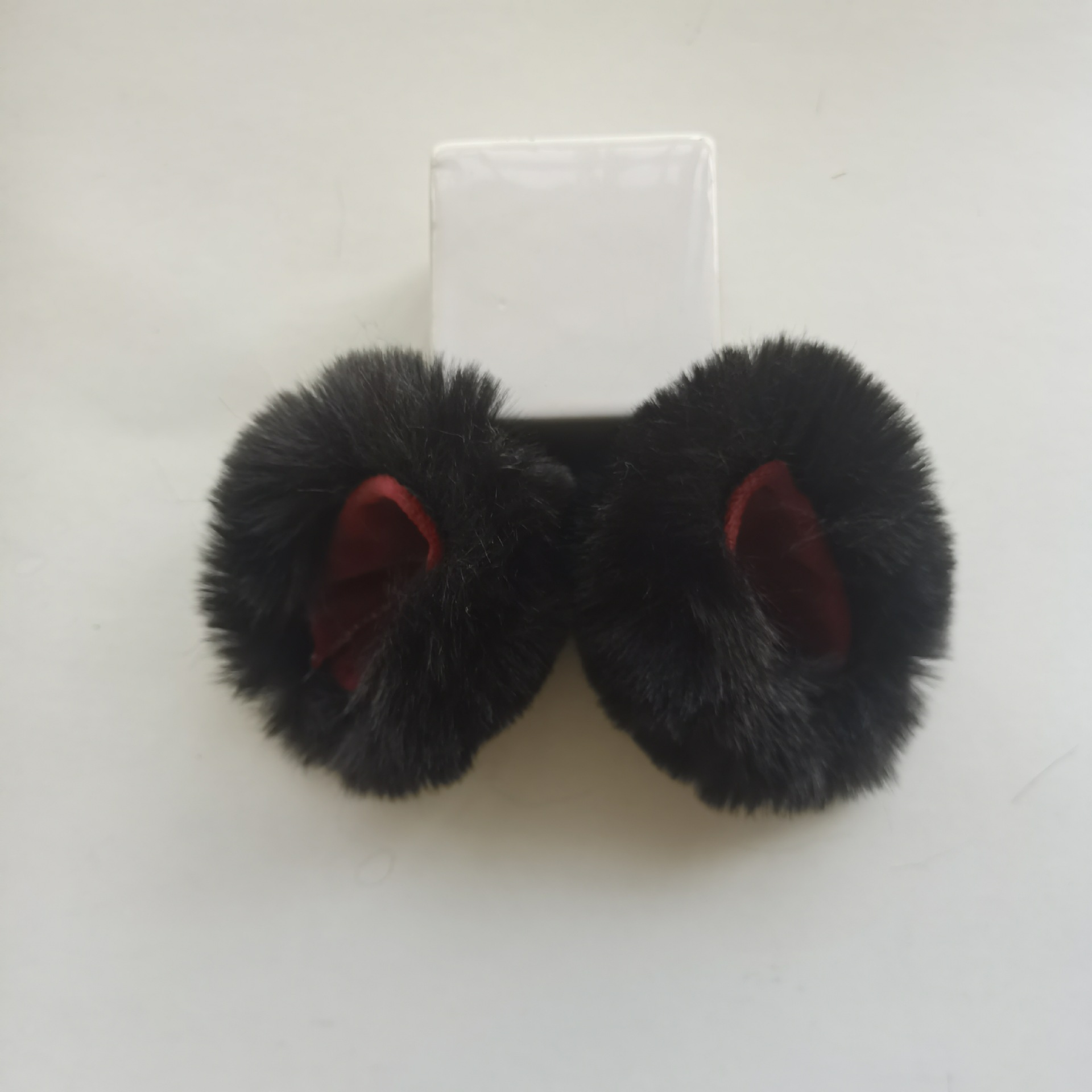 Orejas de conejo de peluche de doble cara DIY accesorios para el cabello horquilla productos semiacabados embalaje de flores Orejas de conejo Accesorios Al Por Mayor