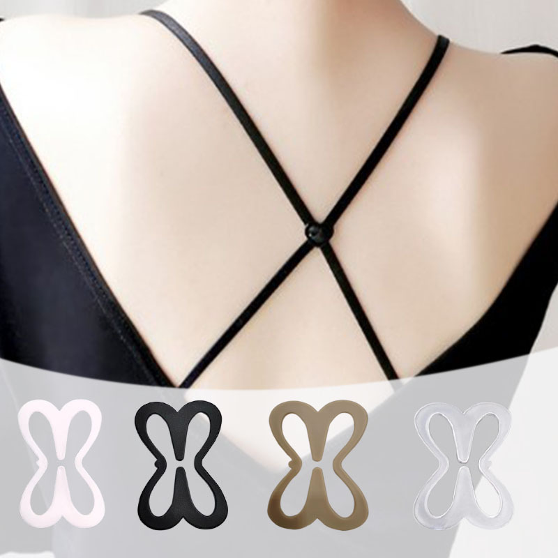 New slim bra non-slip anti-slip shoulder buckle bra shoulder straps adjustable invisible non-exposed bra back buckle