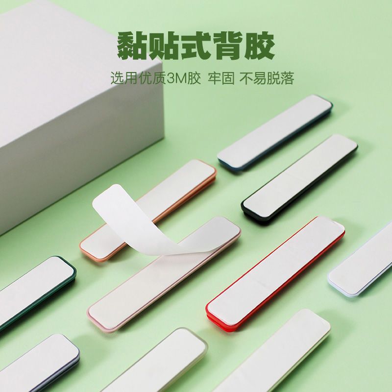 Soporte de silicona para teléfonos móviles, soporte de pulsera multifuncional resistente a la caída, soporte adhesivo duradero