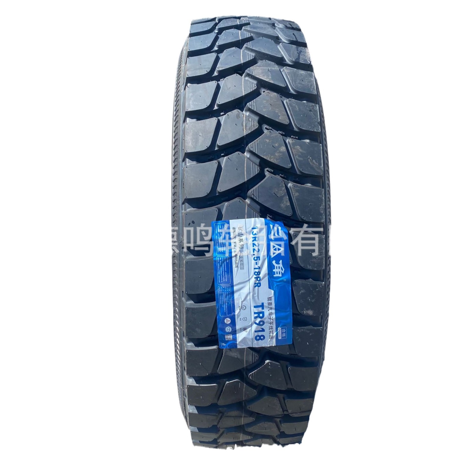 Neumático de vacío triangular 315/80R22.5 12/13R22.5 Flor de bloque triangular